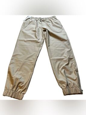 RAINS Rain Pants Regular unisex XL Sand beige Waterproof Windproof Techwear